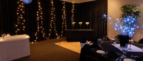 Latimer Hotel Wedding Setup