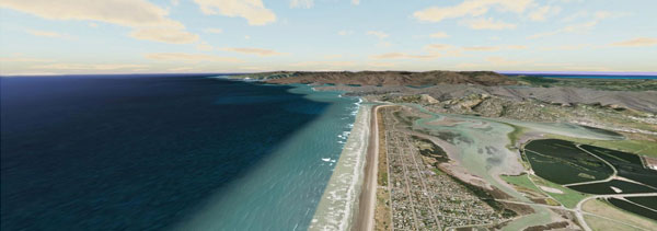 GOOGLE Helicopter view
