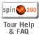 Spin360 Help - For help and support in getting the best experience with this Virtual Tour please click here to visit www.spin360.co.nz 